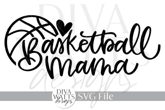 Basketball Mama SVG: A Lively Design for Supportive Moms