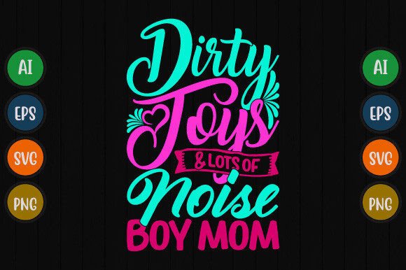 Dirty Toys and Lots of Noise: A Boy Mom's Embroidery