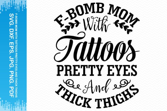 F-Bomb Mom: A Bold Embroidery Design