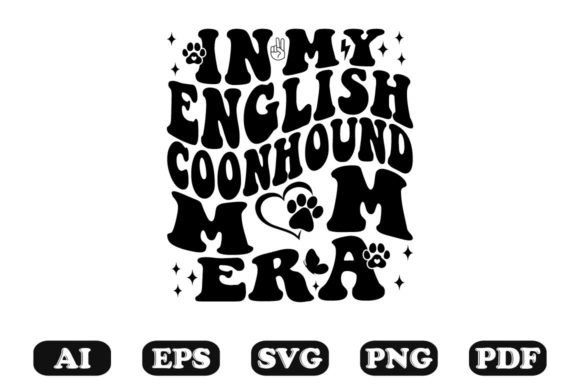 In My English Coon Hound Mom Era Wavy