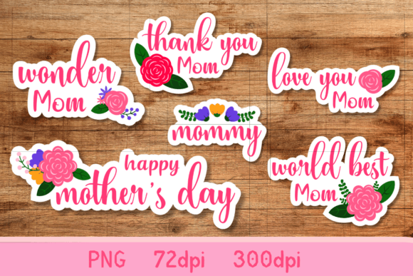 Mother's Day Stickers SVG PNG: A Designer's Review
