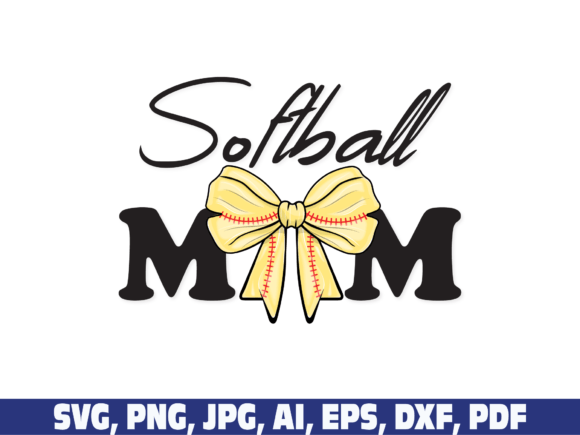 Softball Mom Coquette Bow: A Vintage Delight