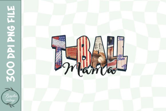 T-Ball Mama Teeball Mom Sports PNG