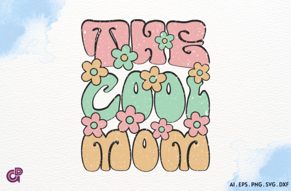The Cool Mom: A Versatile Embroidery Design